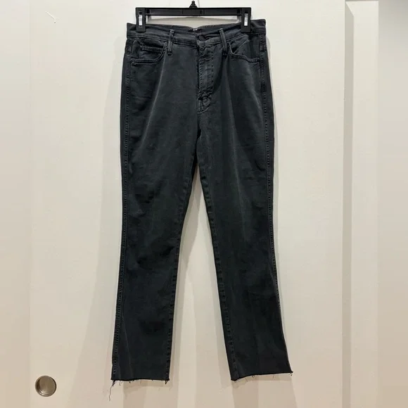 MOTHER JEANS | High Waisted Rascal Ankle Fray - Size 28 - Picture 4 of 12